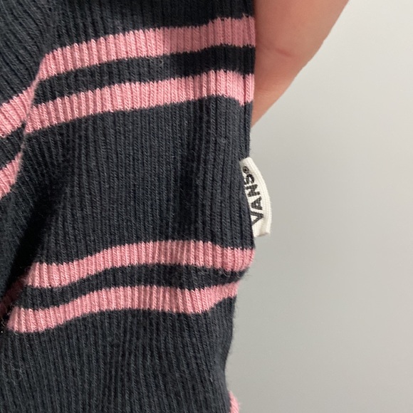 Vans Lizzie Armanto Size Small striped bodysuit EUC - Picture 5 of 10